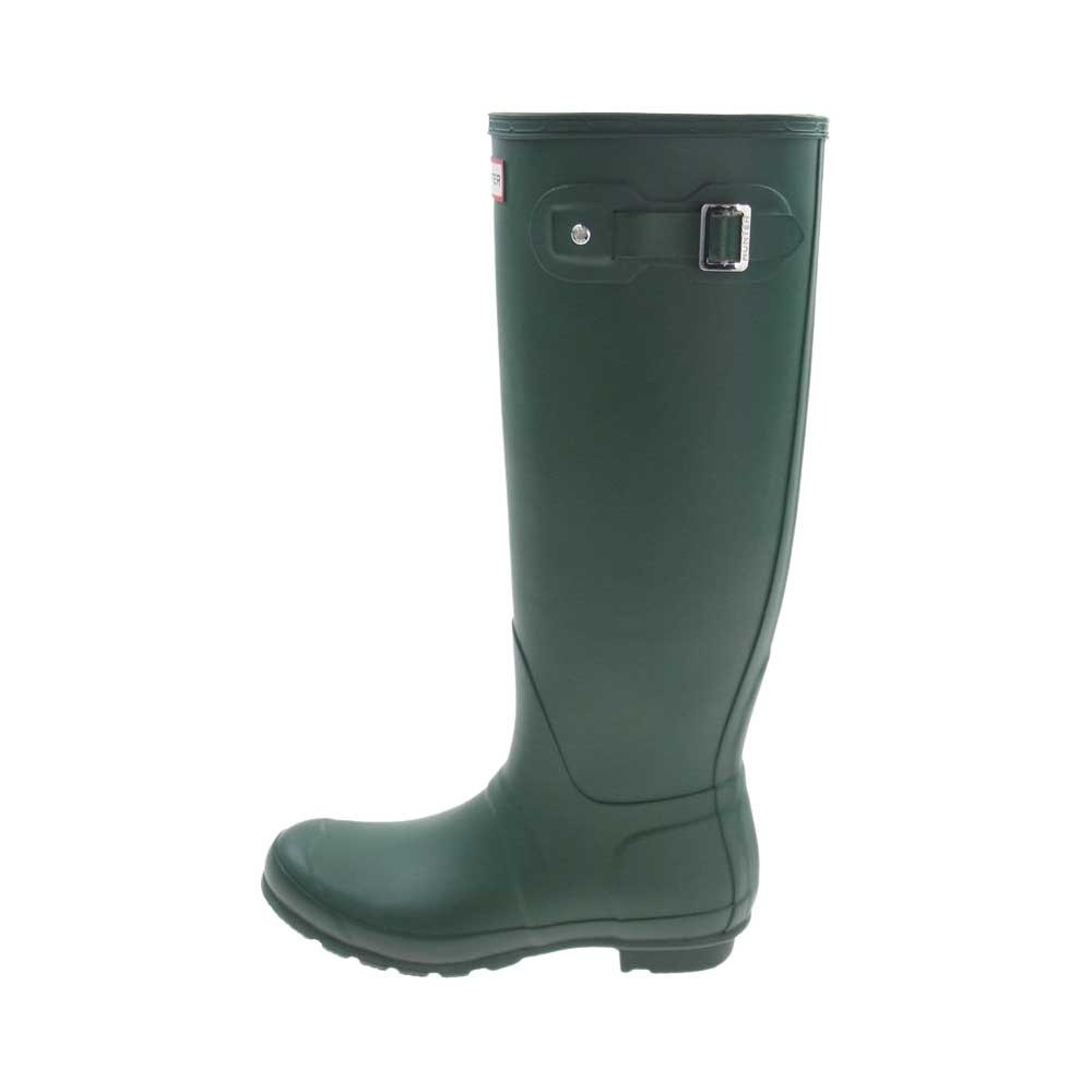 HUNTER ハンター ORIGINAL TALL オリジナル トール ロング レイン ブーツ グリーン系 UK6【中古】