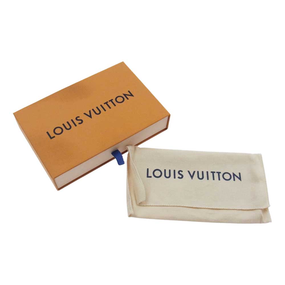 LOUIS VUITTON ルイ・ヴィトン M61697 モノグラム エクリプス ポルトフォイユ ブラザ 二つ折り 長財布 ブラック系【中古】