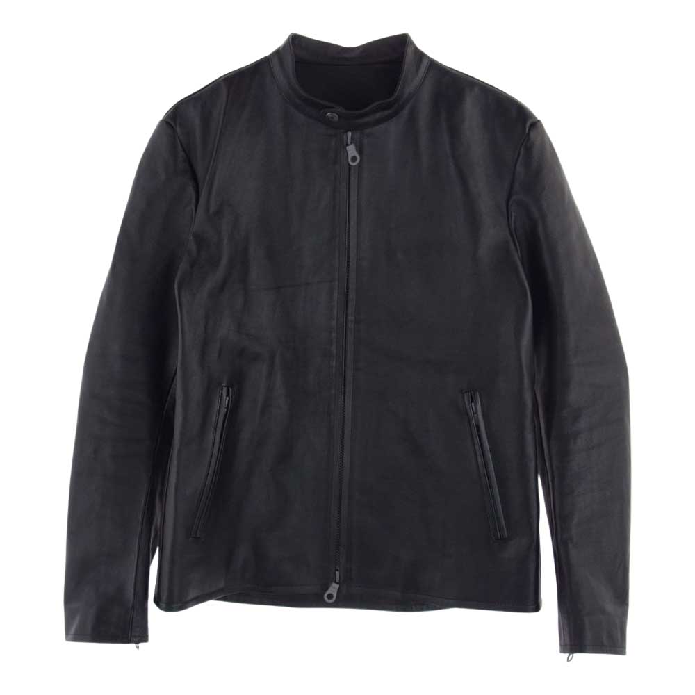 ISAMUKATAYAMA BACKLASH イサムカタヤマバックラッシュ 1948-01 KOBE LEATHER 神戸牛レザー シングルライダース ジャケット ブラック系 M 2【美品】【中古】