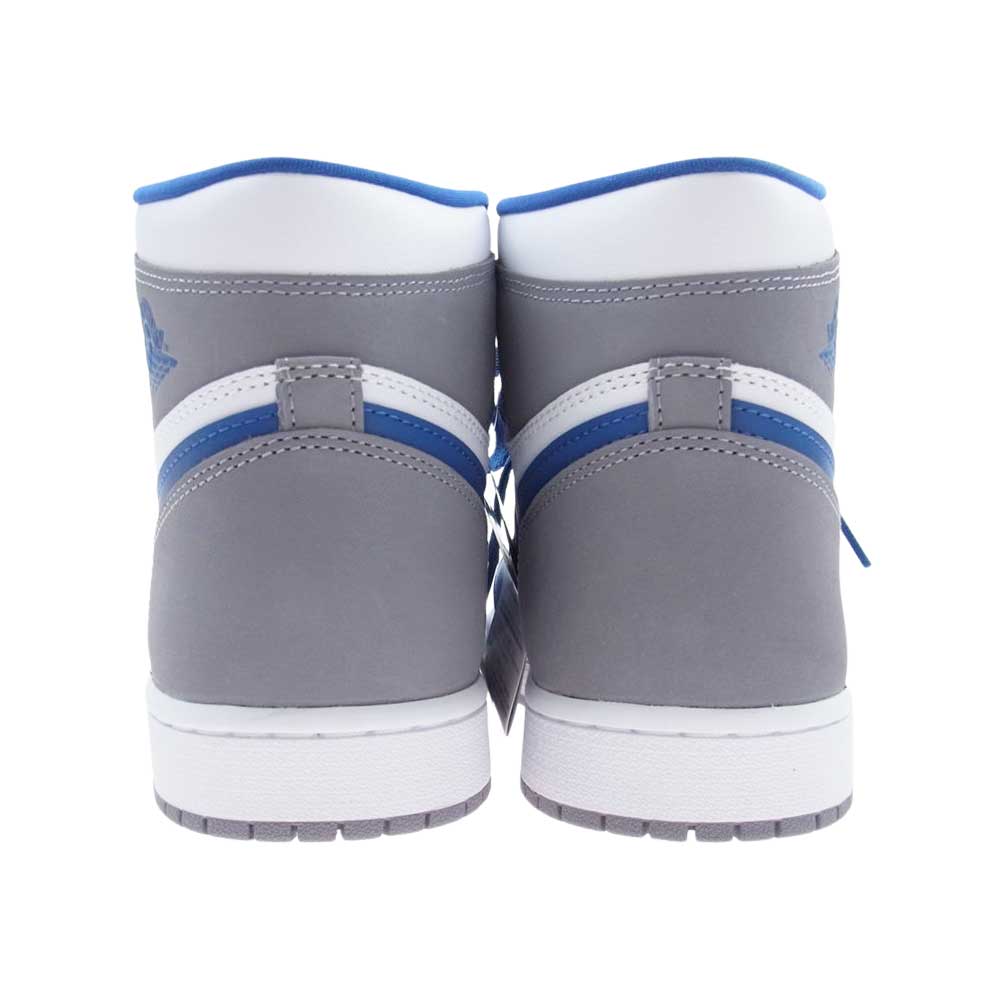 NIKE AIR JORDAN ナイキ ジョーダン DZ5485-410 AIR JORDAN 1 RETRO HIGH OG TRUE BLUE エアジョーダン1 レトロハイオージー トゥルーブルー ハイカット スニーカー ブルー系 ホワイト系 28.0cm【新古品】【未使用】【中古】
