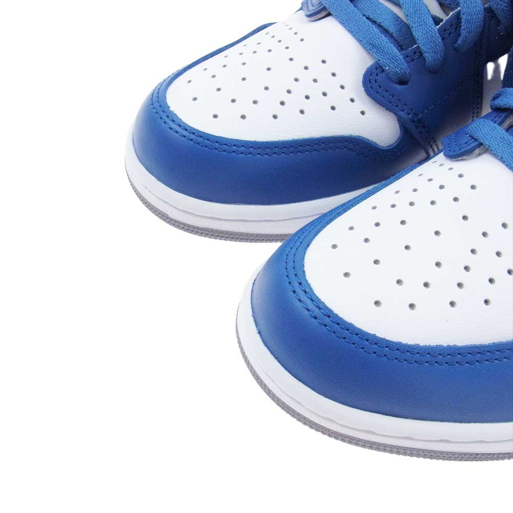 NIKE AIR JORDAN ナイキ ジョーダン DZ5485-410 AIR JORDAN 1 RETRO HIGH OG TRUE BLUE エアジョーダン1 レトロハイオージー トゥルーブルー ハイカット スニーカー ブルー系 ホワイト系 28.0cm【新古品】【未使用】【中古】