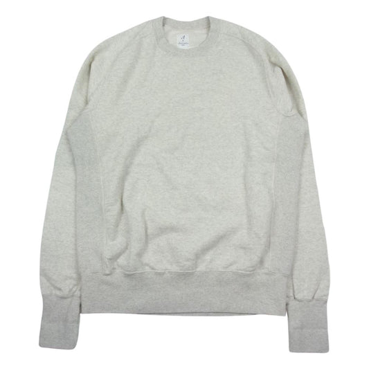 ANATOMICA アナトミカ 530-542-17 SWEAT SHIRTS CREW NECK クルーネック スウェット グレー グレー系 オフホワイト系 M【中古】