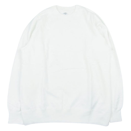 ANATOMICA アナトミカ 22SS  530-571-04 SWEAT RAGLAN CREW NECK OFF WHITE ラグランスリーブ スウェット  ホワイト系 M【新古品】【未使用】【中古】