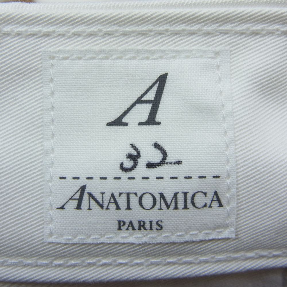 ANATOMICA アナトミカ 530-000-04 CHINO2 チノ パンツ ホワイト系 32【新古品】【未使用】【中古】