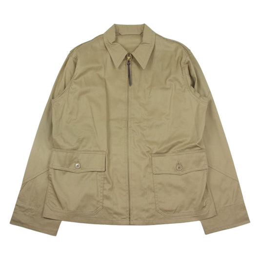 ANATOMICA アナトミカ 530-571-01 USN SUMMER FLIGHT JACKET M-421A BEIGE フライト ジャケット ベージュ系 M【極上美品】【中古】
