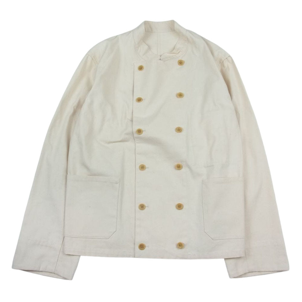 ANATOMICA アナトミカ AEROMECANO MILTON COTTON コットン ジャケット オフホワイト系 S【極上美品】【中古】