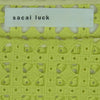 Sacai サカイ luck 15SSLU934 レース ボーダー ボートネック ワンピース 日本製 イエロー系 2【中古】