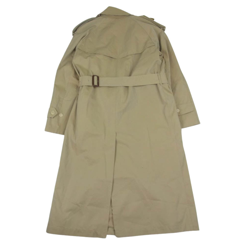 BURBERRY バーバリー 国内正規品 マルチストライプライン トレンチコート ベージュ系 UK8【中古】