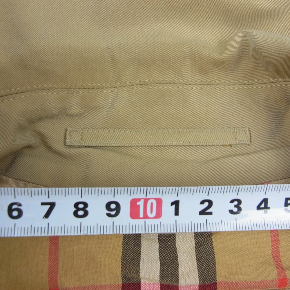 BURBERRY バーバリー 国内正規品 マルチストライプライン トレンチコート ベージュ系 UK8【中古】