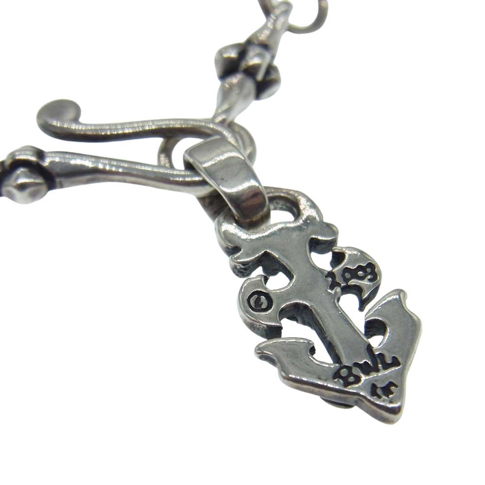Bill Wall Leather スモール クロス アンカー ブレス BILL WALL LEATHER ビルウォールレザー SMALL CROSS LINKS ANCHOR