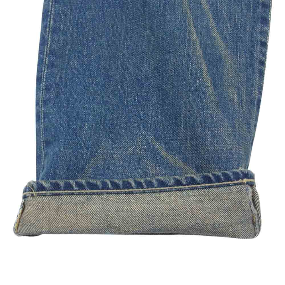 glamb グラム GB10SM P14 Feller denim 加工 デニム パンツ インディゴブルー系 2【中古】