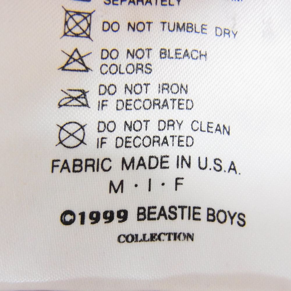 ヴィンテージ USA製 90s BEASTIE BOYS ビースティーボーイズ  Tシャツ ブラウン系 サイズ表記無【中古】