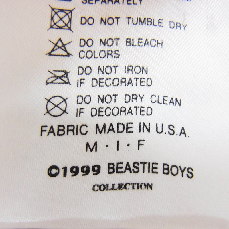 ヴィンテージ USA製 90s BEASTIE BOYS ビースティーボーイズ Tシャツ ブラウン系 サイズ表記無【中古】