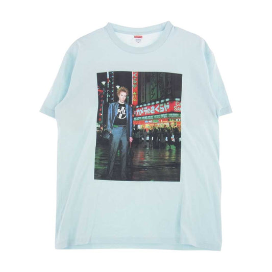 Supreme シュプリーム 22AW  Pil Live In Tokyo Tee ピル ライブ イン トウキョウ Tシャツ ライトブルー系 M【新古品】【未使用】【中古】