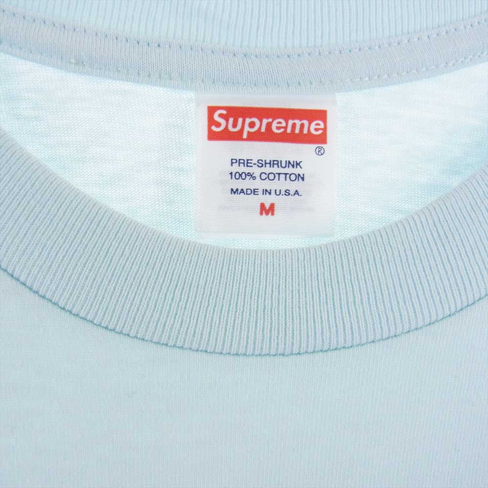 Supreme シュプリーム 22AW  Pil Live In Tokyo Tee ピル ライブ イン トウキョウ Tシャツ ライトブルー系 M【新古品】【未使用】【中古】