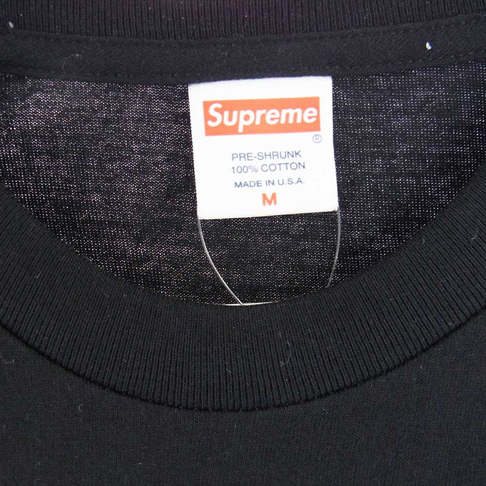 Supreme シュプリーム 21AW  Rick Rubin Tee リックルービン プリント Tシャツ 座禅 ブラック系 M【新古品】【未使用】【中古】