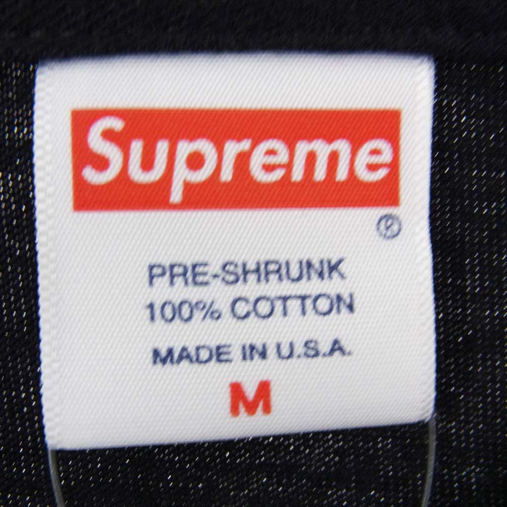 Supreme シュプリーム 21AW  Rick Rubin Tee リックルービン プリント Tシャツ 座禅 ブラック系 M【新古品】【未使用】【中古】
