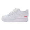 Supreme シュプリーム CU9225-100 × NIKE AIR FORCE 1 LOW WH ナイキ エアフォース1 ローカット スニーカー ホワイト系 27.5cm【中古】