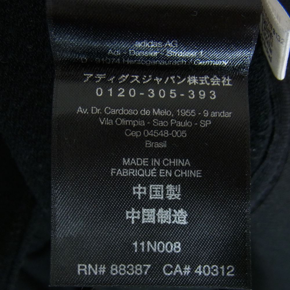 Yohji Yamamoto ヨウジヤマモト 18SS  CY8437 Y-３ ワイスリー 3BRANDES GRAPHIC OVERSIZED HOODIE バックブランドロゴ オーバーサイズ フルジップ パーカー ブラック系 M【中古】