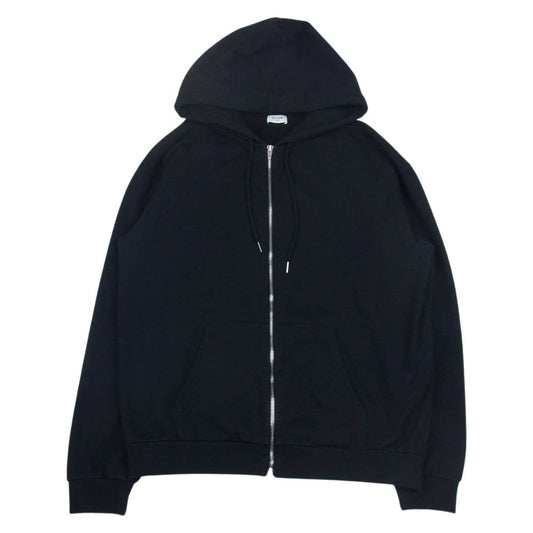 CELINE セリーヌ 21AW Mermaid Hex STRANGE ジップアップ スウェット パーカー ブラック系 XL【中古】