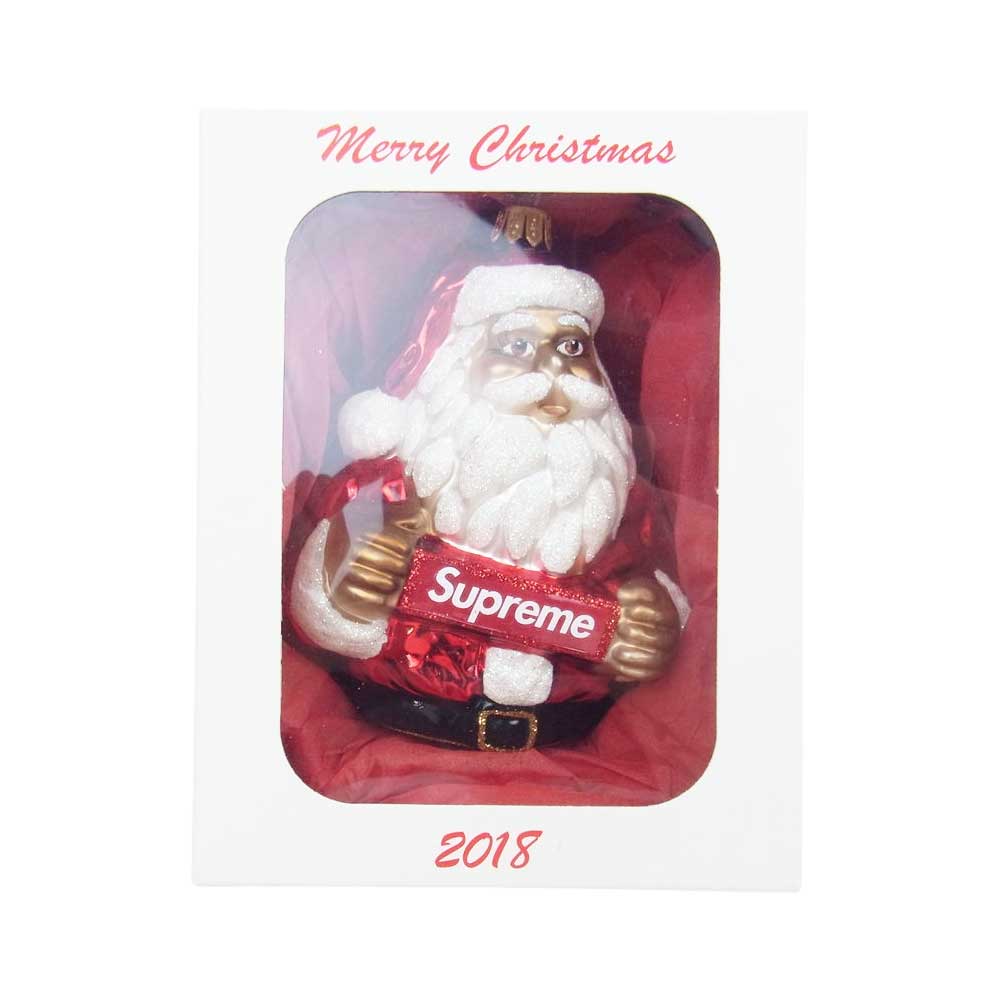Supreme シュプリーム 18AW Santa Ornament Red サンタ クリスマス オーナメント マルチカラー系【新古品】【未使用】【中古】