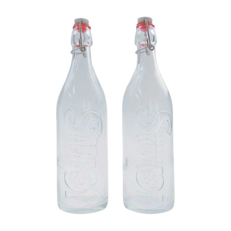 Supreme シュプリーム 23SS Swing Top 1.0L Bottle (Set of 2) ボトル 2本 セット クリア系【新古品】【未使用】【中古】