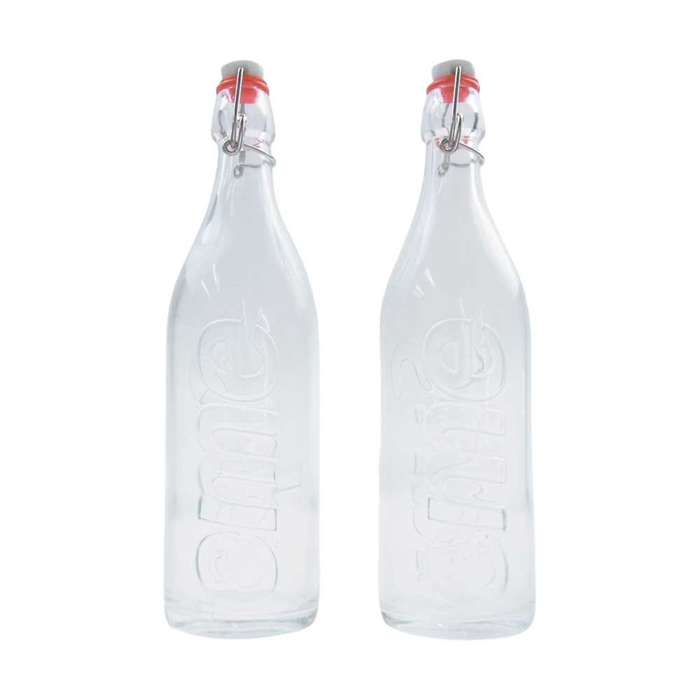 Supreme シュプリーム 23SS Swing Top 1.0L Bottle (Set of 2) ボトル 2本 セット クリア系【新古品】【未使用】【中古】