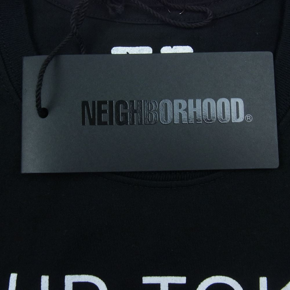 NEIGHBORHOOD ネイバーフッド 19SS × VLONE ヴィーロン ロングスリーブ Tシャツ カットソー  ブラック系 M【極上美品】【中古】