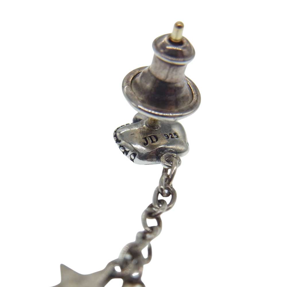 Justin Davis ジャスティンデイビス SEJ816 2 STARLET スターレット クラウン ピアス 片耳 シルバー系【中古】