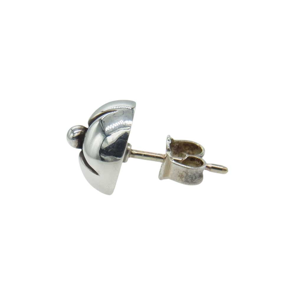 ジョージジェンセン #34 ピアス 片耳用  シルバー系【中古】