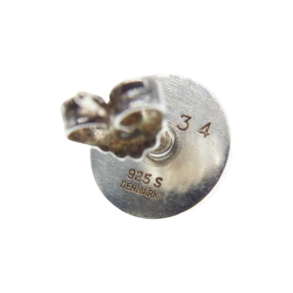 ジョージジェンセン #34 ピアス 片耳用  シルバー系【中古】