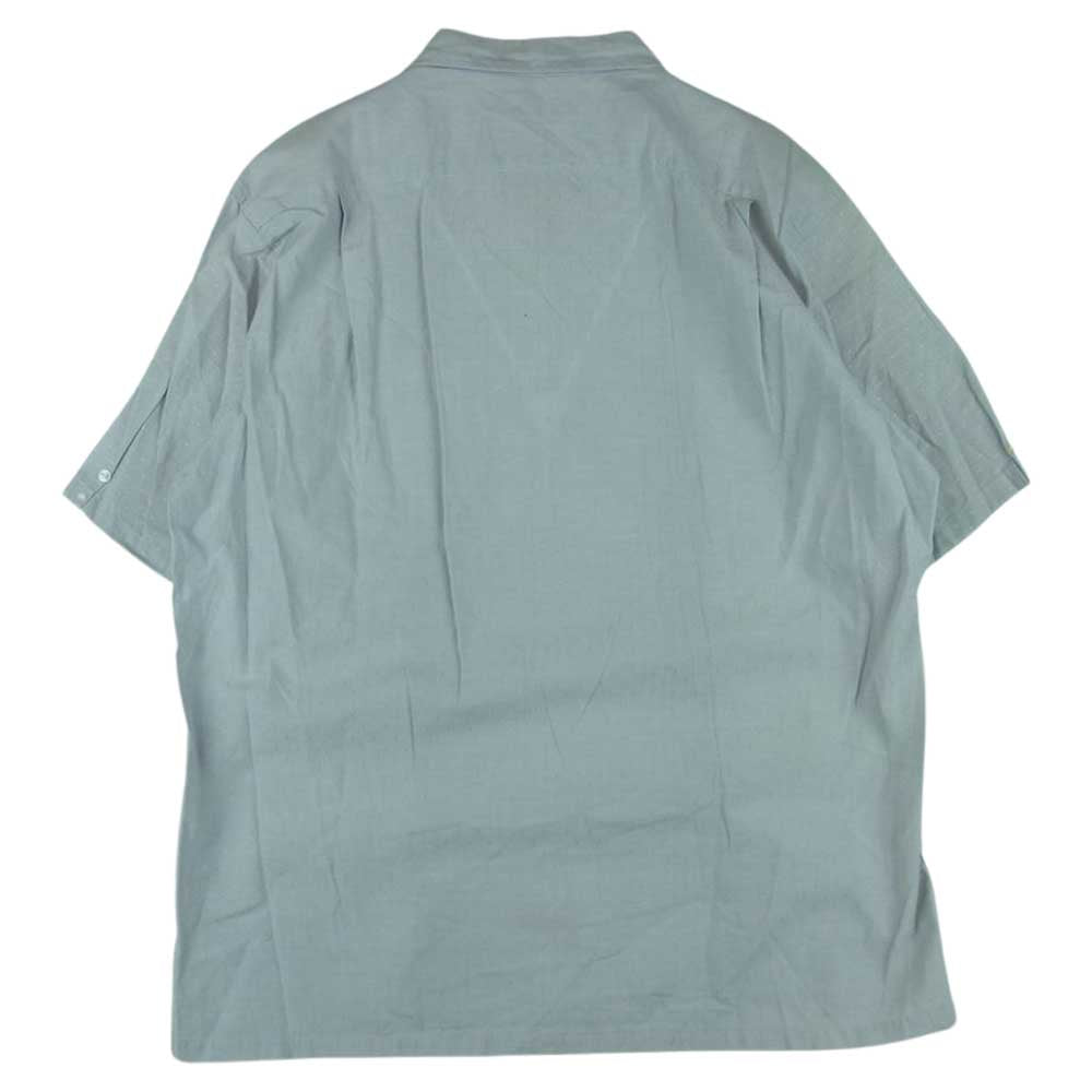 マクレガー オープンカラー 半袖 シャツ アメリカ製 グレー系 L【中古】