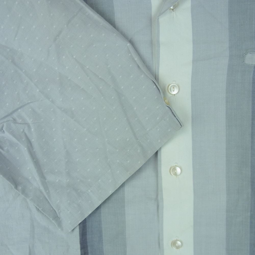 マクレガー オープンカラー 半袖 シャツ アメリカ製 グレー系 L【中古】