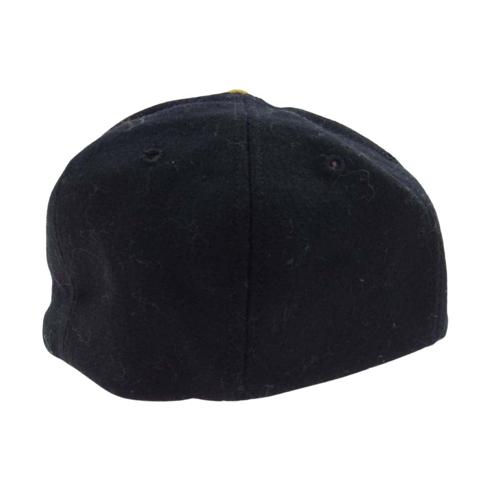 クーパーズタウンボールキャップ ベースボール キャップ ブラック系 イエロー系 7.5【中古】
