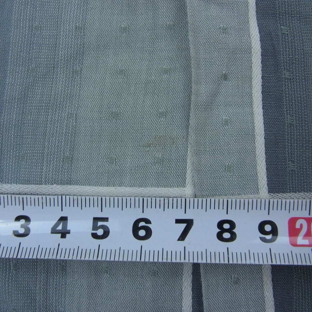 バッド バーマ 50s 60s チェック 柄 長袖 オープンカラー シャツ  グレー系 XL【中古】