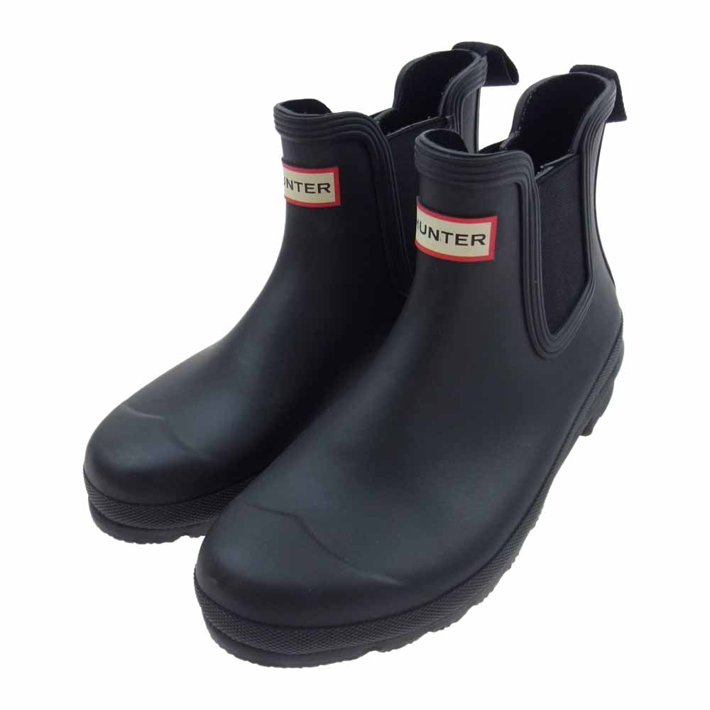 HUNTER ハンター WFS2078RMA WOMENS ORIGINAL CHELSEA オリジナル チェルシー ブーツ  ブラック系 UK6【美品】【中古】