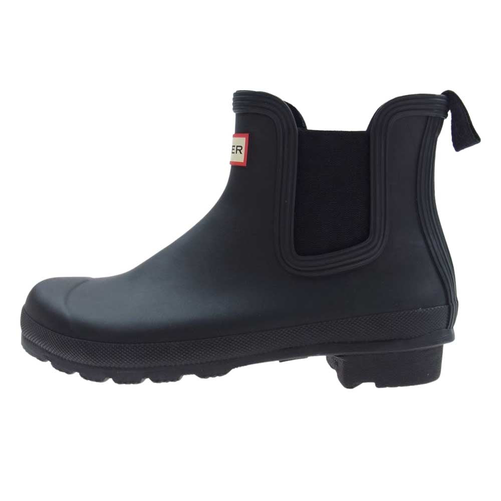 HUNTER ハンター WFS2078RMA WOMENS ORIGINAL CHELSEA オリジナル チェルシー ブーツ  ブラック系 UK6【美品】【中古】