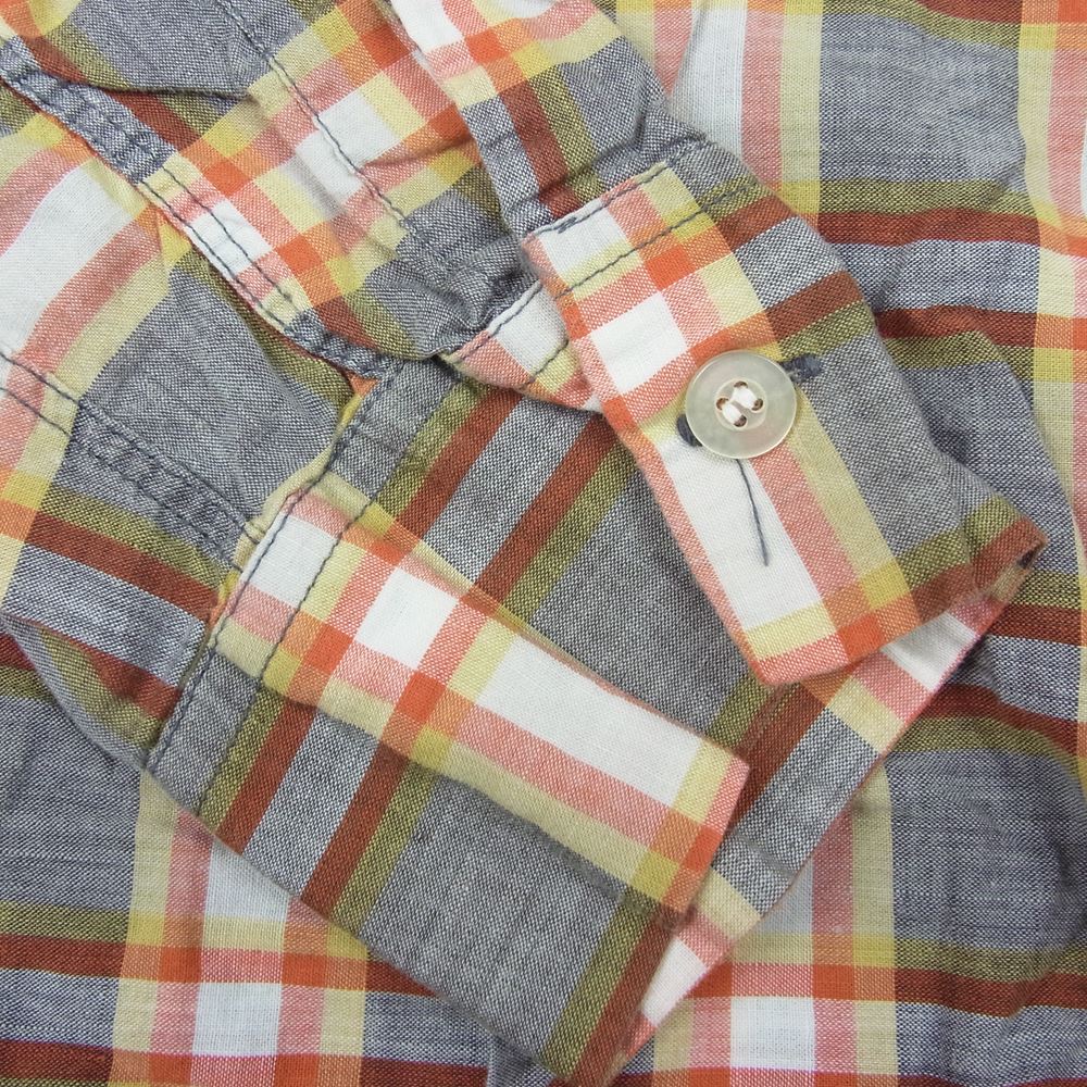 ハーパー 60s オープンカラー 長袖 チェック シャツ マルチカラー系 M【中古】