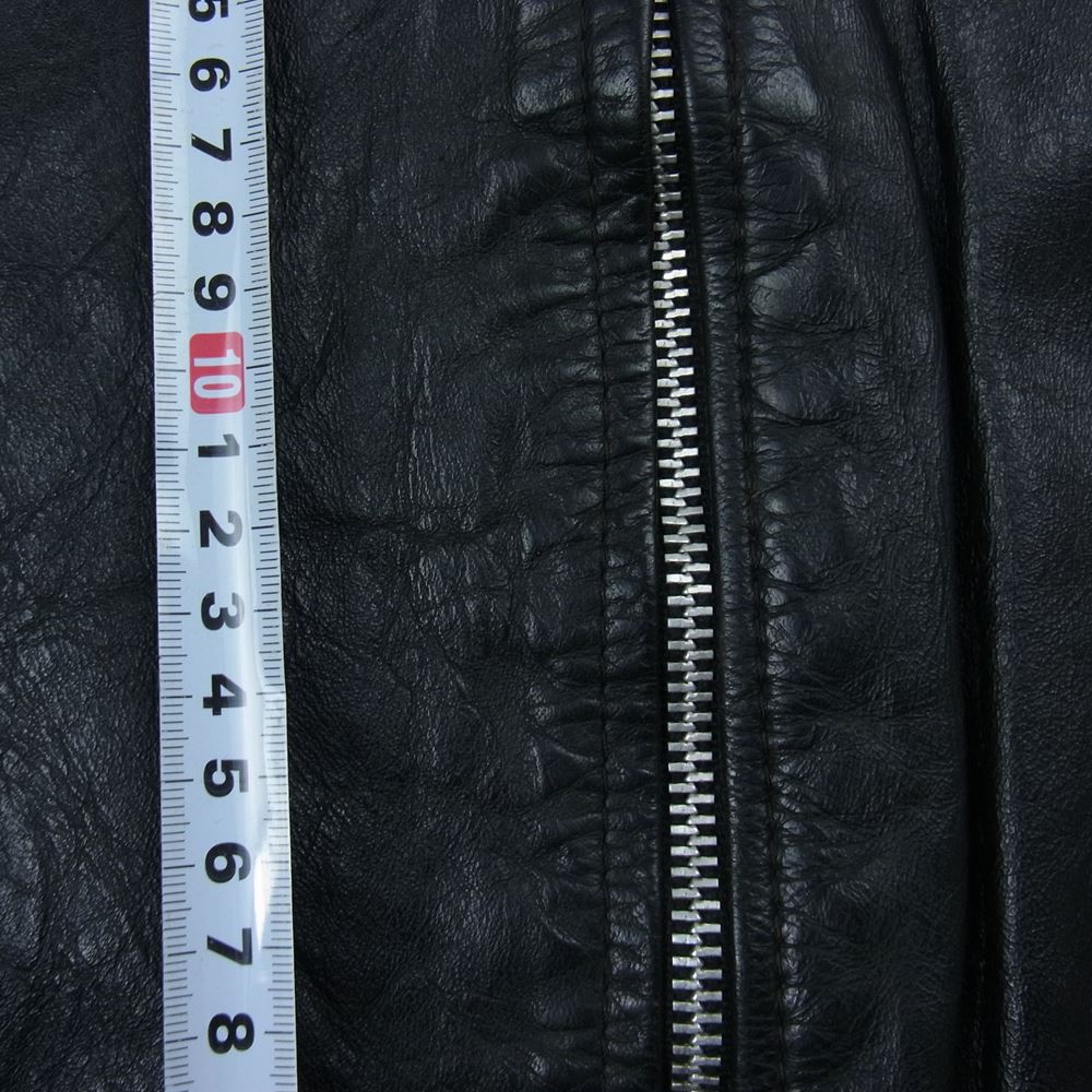 ブルックス 70s ヴィンテージ レザーベスト TALON ZIP ブラック系【中古】