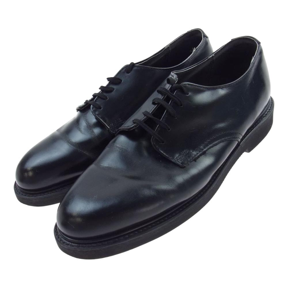 Thorogood USA製 USPS プレーントゥ ポストマン シューズ ブラック系 US10E【中古】