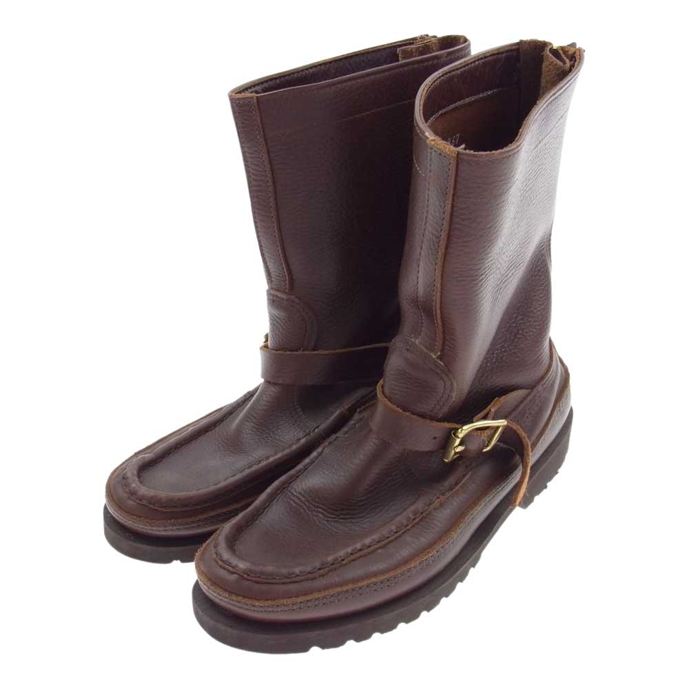RUSSELL MOCCASIN ラッセルモカシン ZEPHYR DOUBLE MOC BOTTOM ゼファーダブル ヴァンプ ブーツ  ブラウン系 US7.5E【中古】