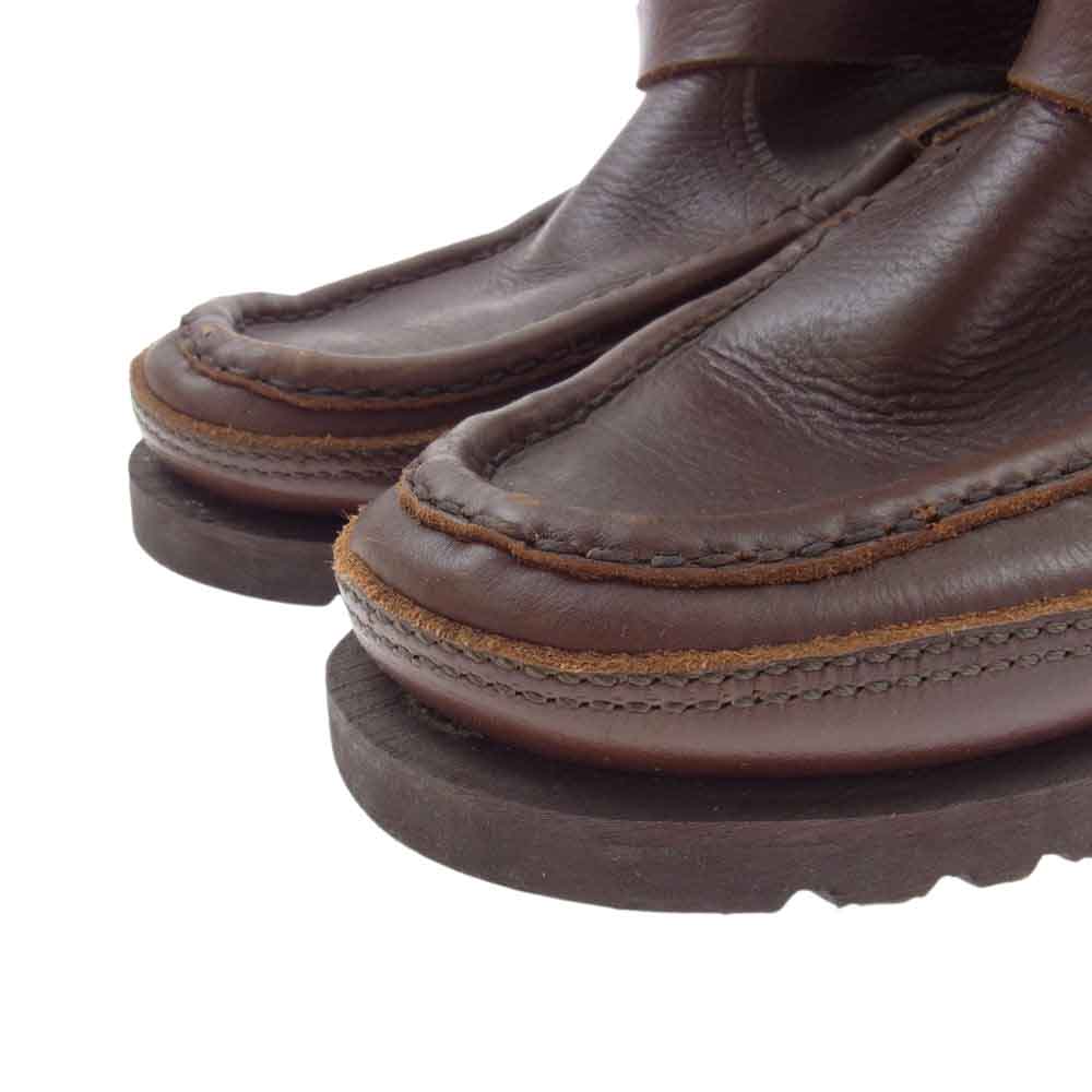 RUSSELL MOCCASIN ラッセルモカシン ZEPHYR DOUBLE MOC BOTTOM ゼファーダブル ヴァンプ ブーツ  ブラウン系 US7.5E【中古】