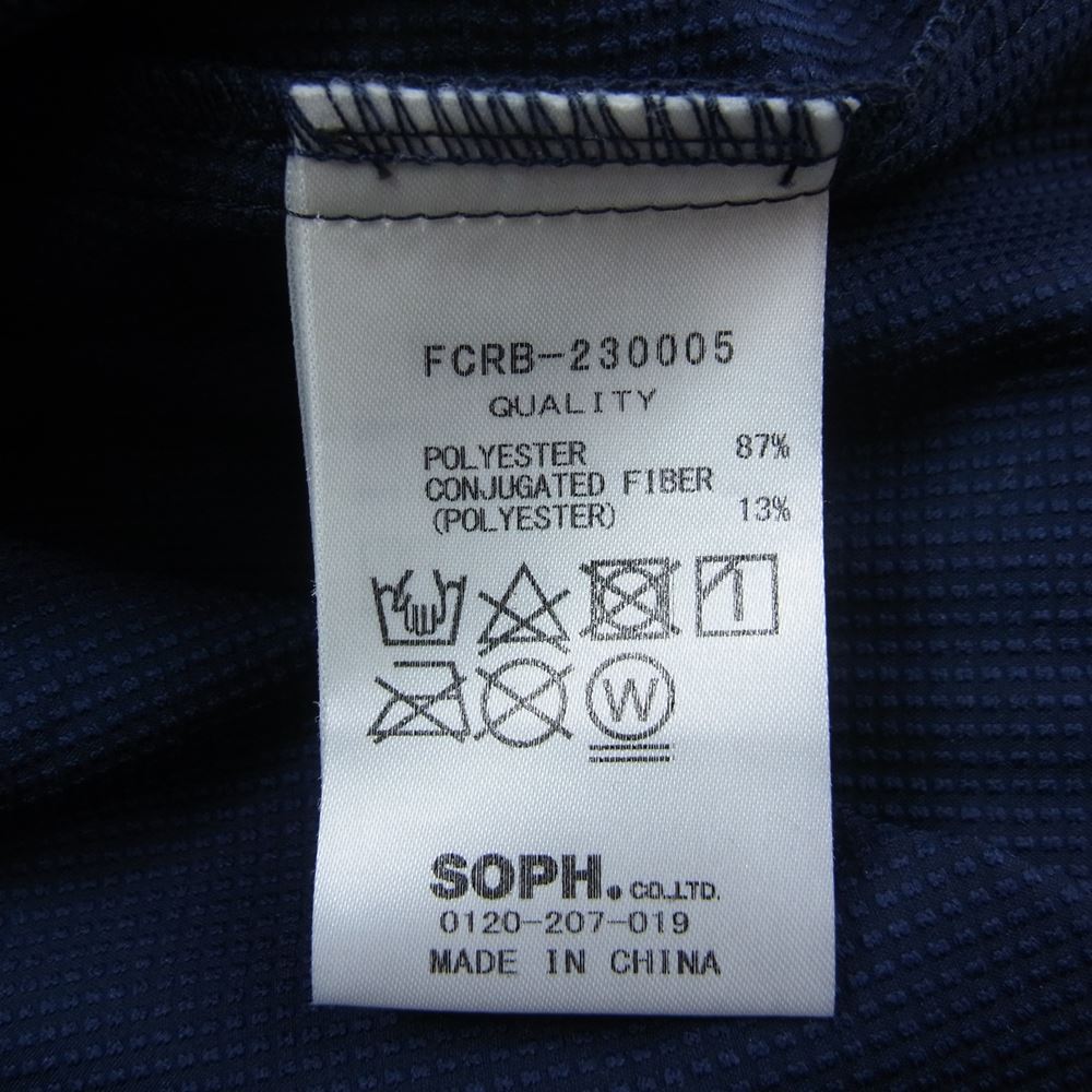 F.C.R.B. エフシーアールビー FCRB-230005 WARM UP PANTS ウォームアップパンツ ネイビー系 M【中古】