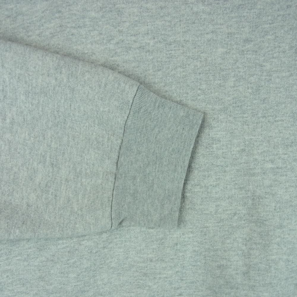 COMOLI コモリ 21SS T01-05002 裏起毛 クルーネック スウェット トレーナー コットン 日本製 グレー系 3【中古】