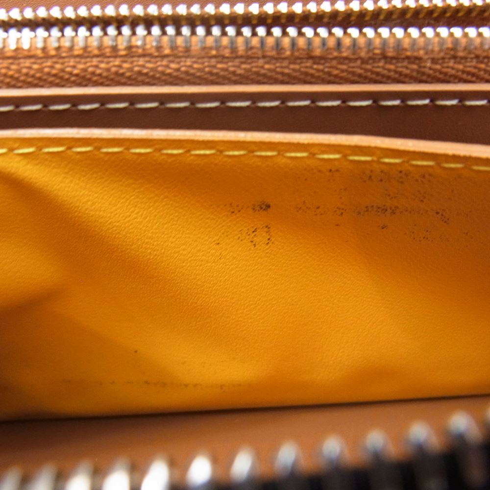 GOYARD ゴヤール マティニョンGM ラウンドファスナー ウォレット 財布 ブラウン系【中古】