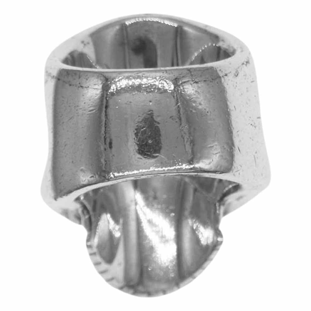 ルーファス  スカル リング シルバー系 16号【中古】
