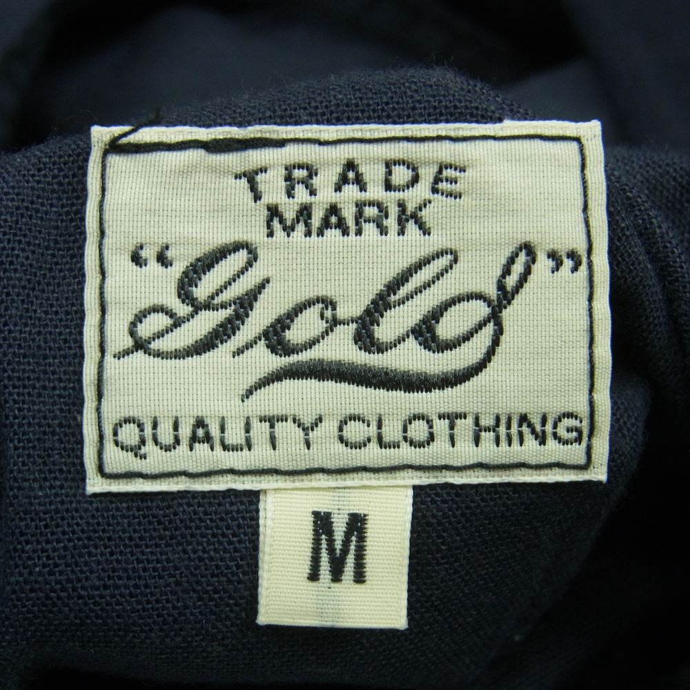 ゴールド GL15049 東洋エンタープライズ VAT DYE CHAMBRAY TAILORED JACKET ベタ塗り シャンブレー テーラード ジャケット ダークネイビー系 M【中古】