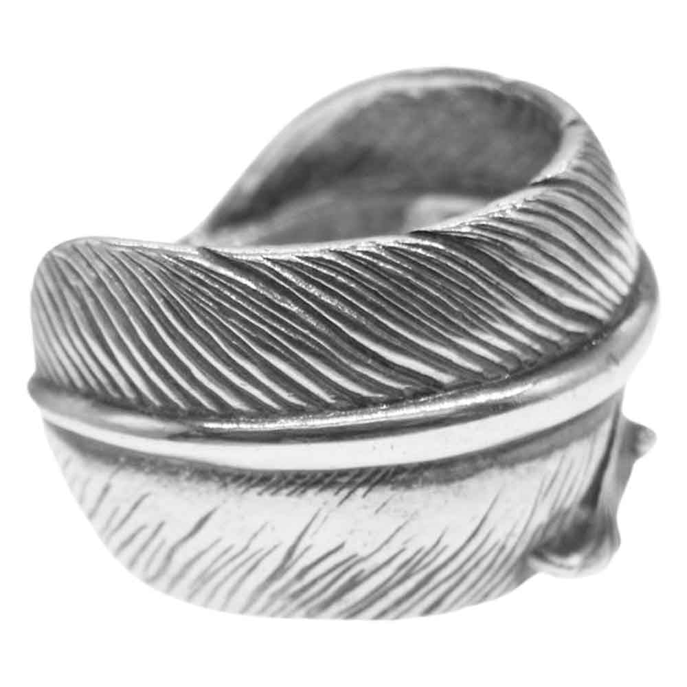 タディアンドキング シルバー フェザー リング シルバー系 18号【中古】