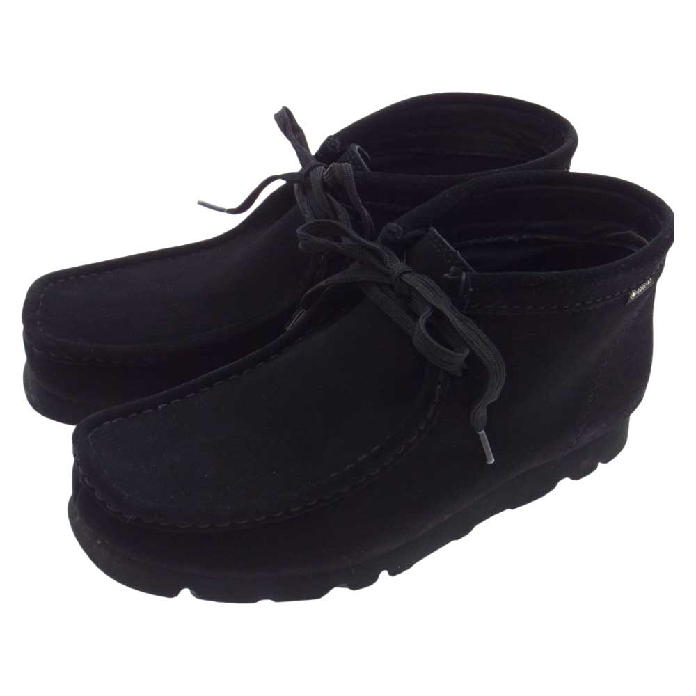 Clarks クラークス BEAMS WallabeeBT GTX ビームス ワラビー ブーツ ブラック系 25cm【中古】