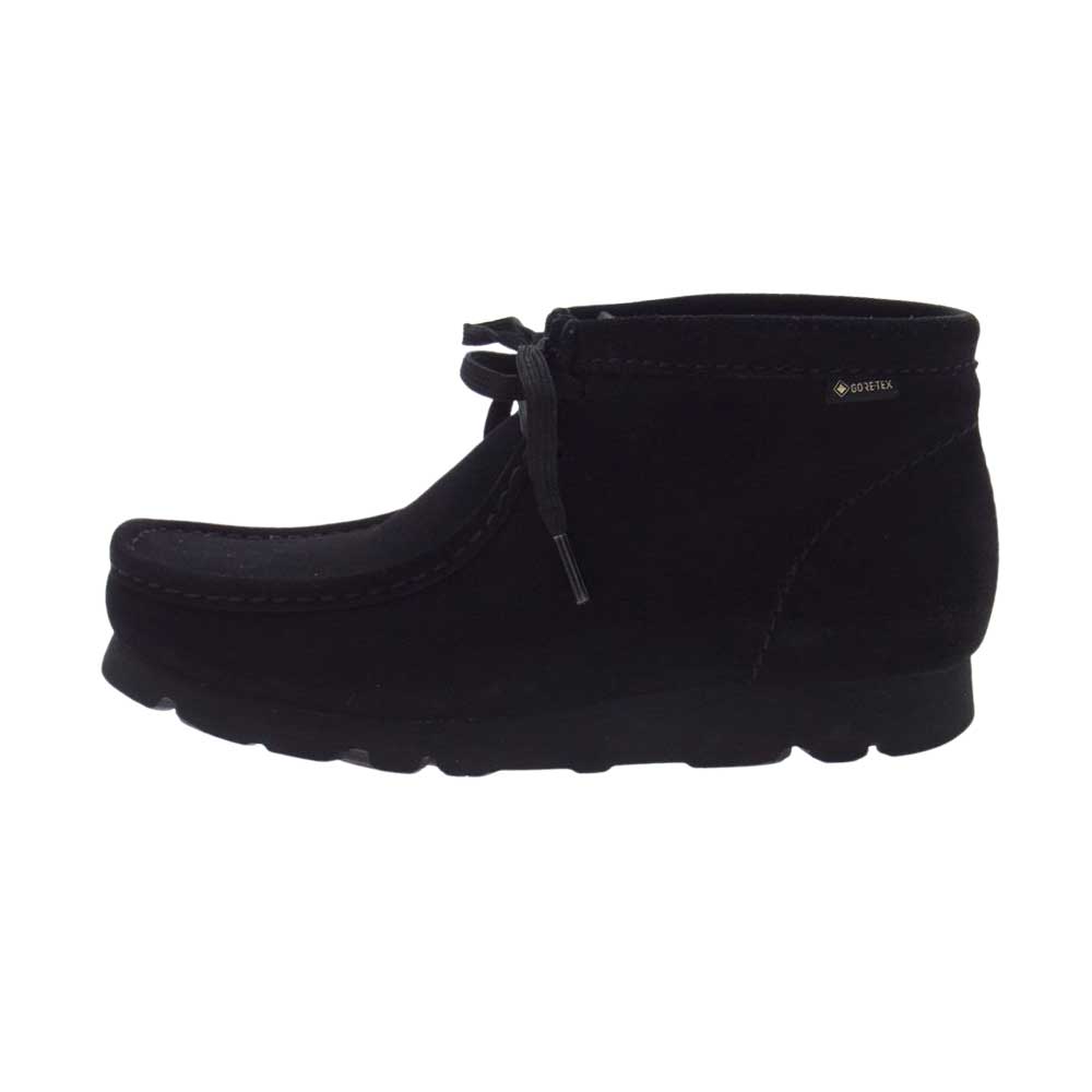 Clarks クラークス BEAMS WallabeeBT GTX ビームス ワラビー ブーツ ブラック系 25cm【中古】